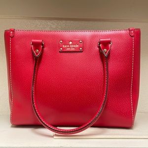 Kate Spade Red Satchel